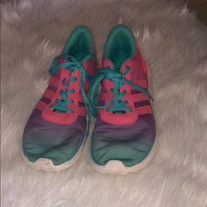 Girls Addis’s size 3.5 multi- colored tennis shoes